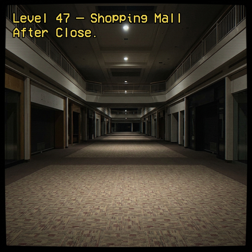 Shopping Mall After Close